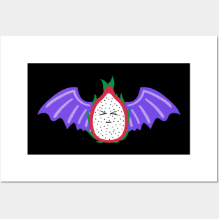 Dragon Fruit Funny Food Posters and Art